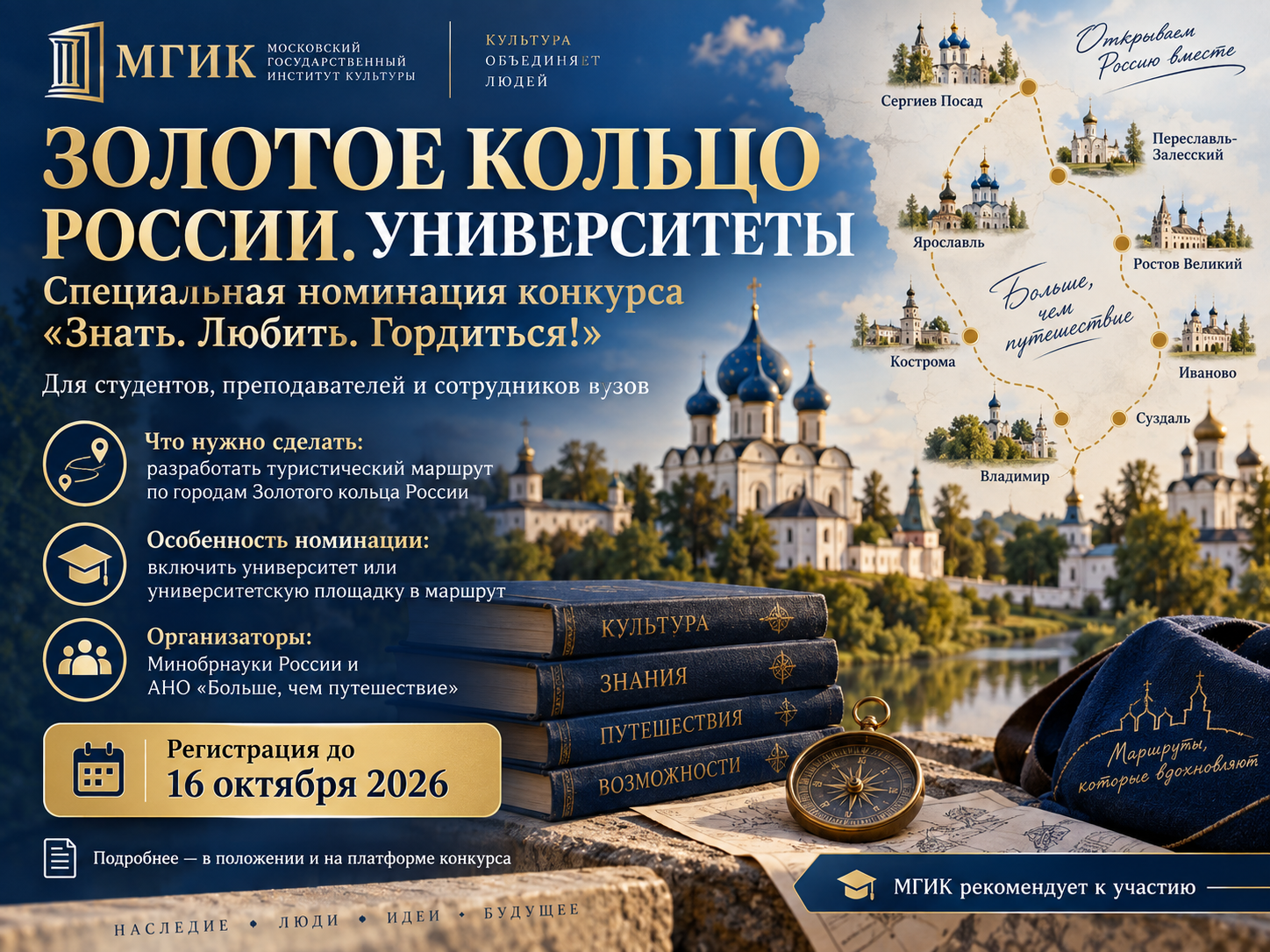 Золотое кольцо России. Университеты